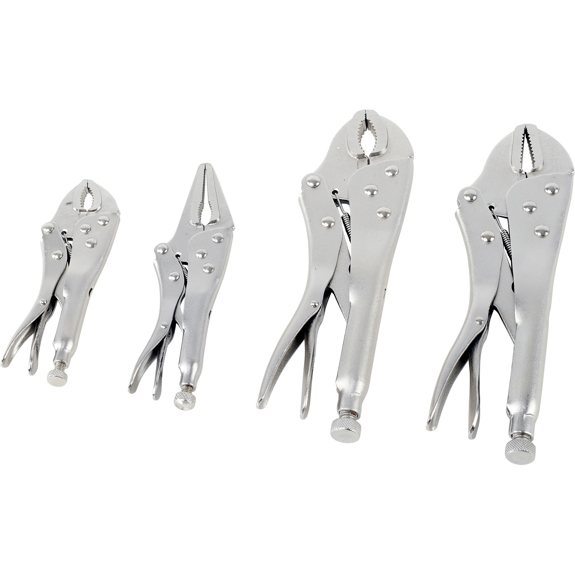 Klutch Locking Pliers Set, 4-Pc.